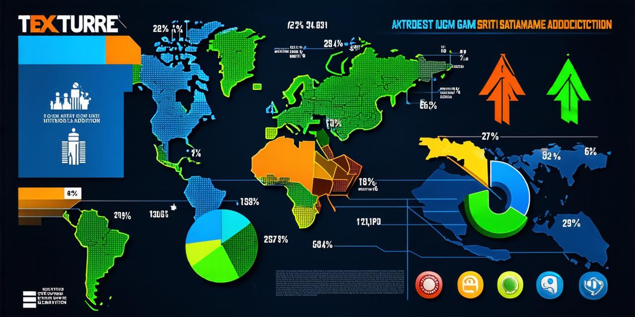 What nation has the highest per capita ratio for video game addiction users?