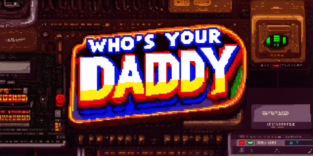 Who's your daddy video game