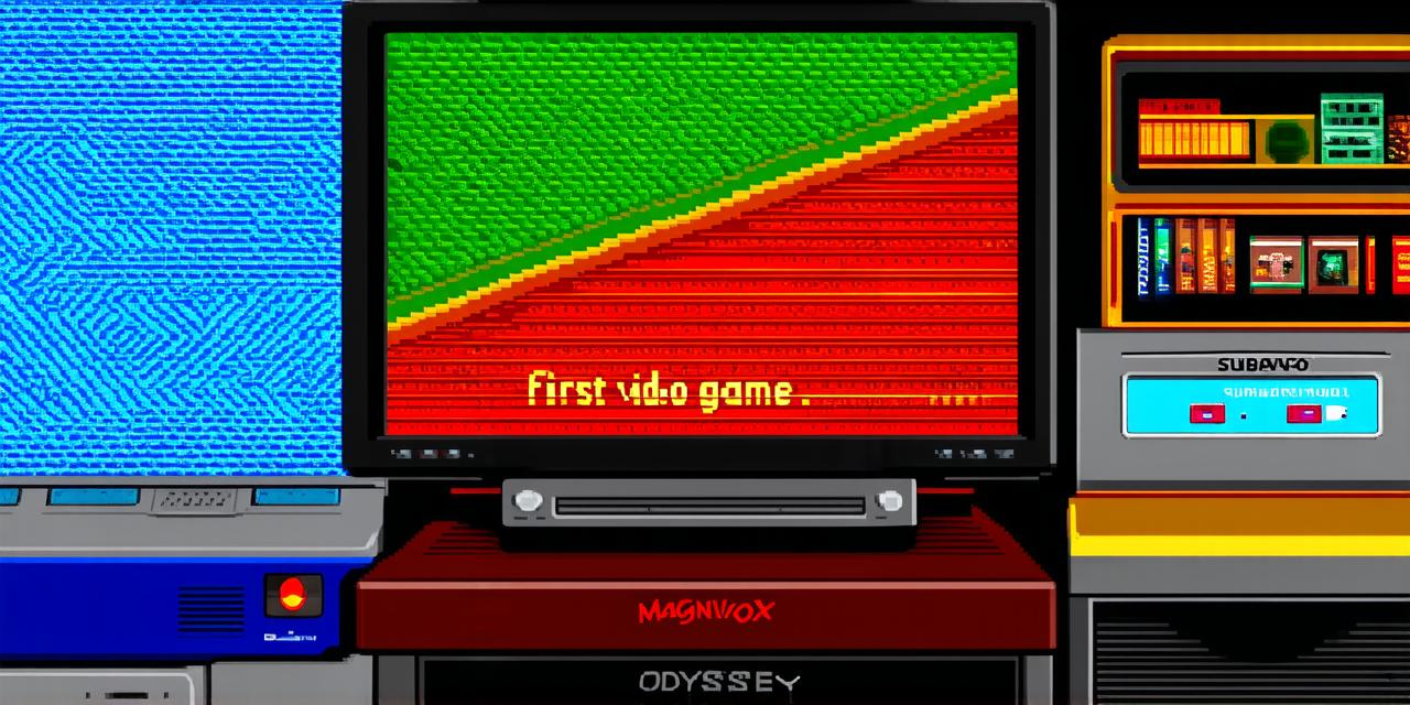 What was the first video game ever made