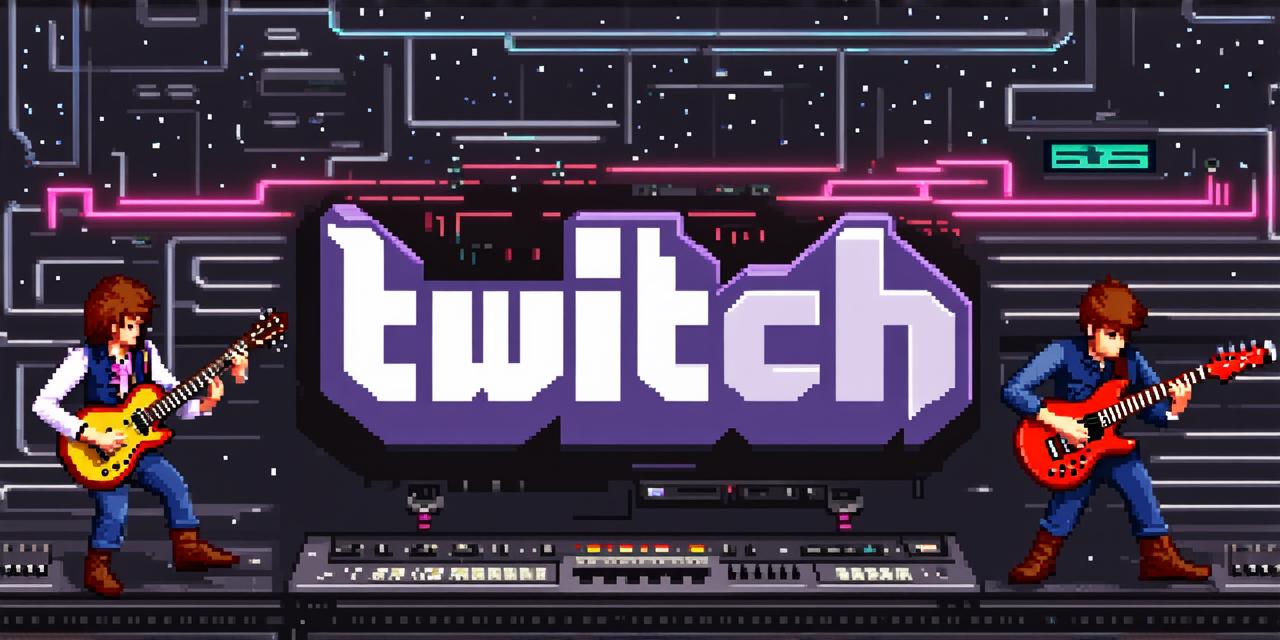 Can you play video game music on twitch