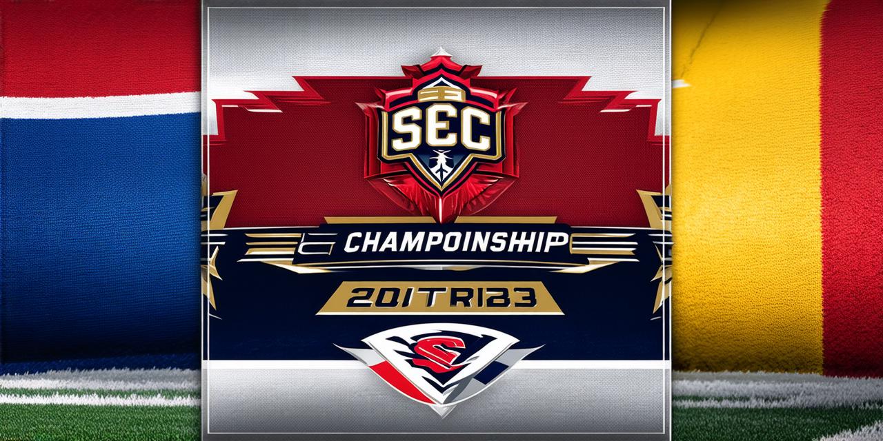 What time is the sec championship game on december 2nd