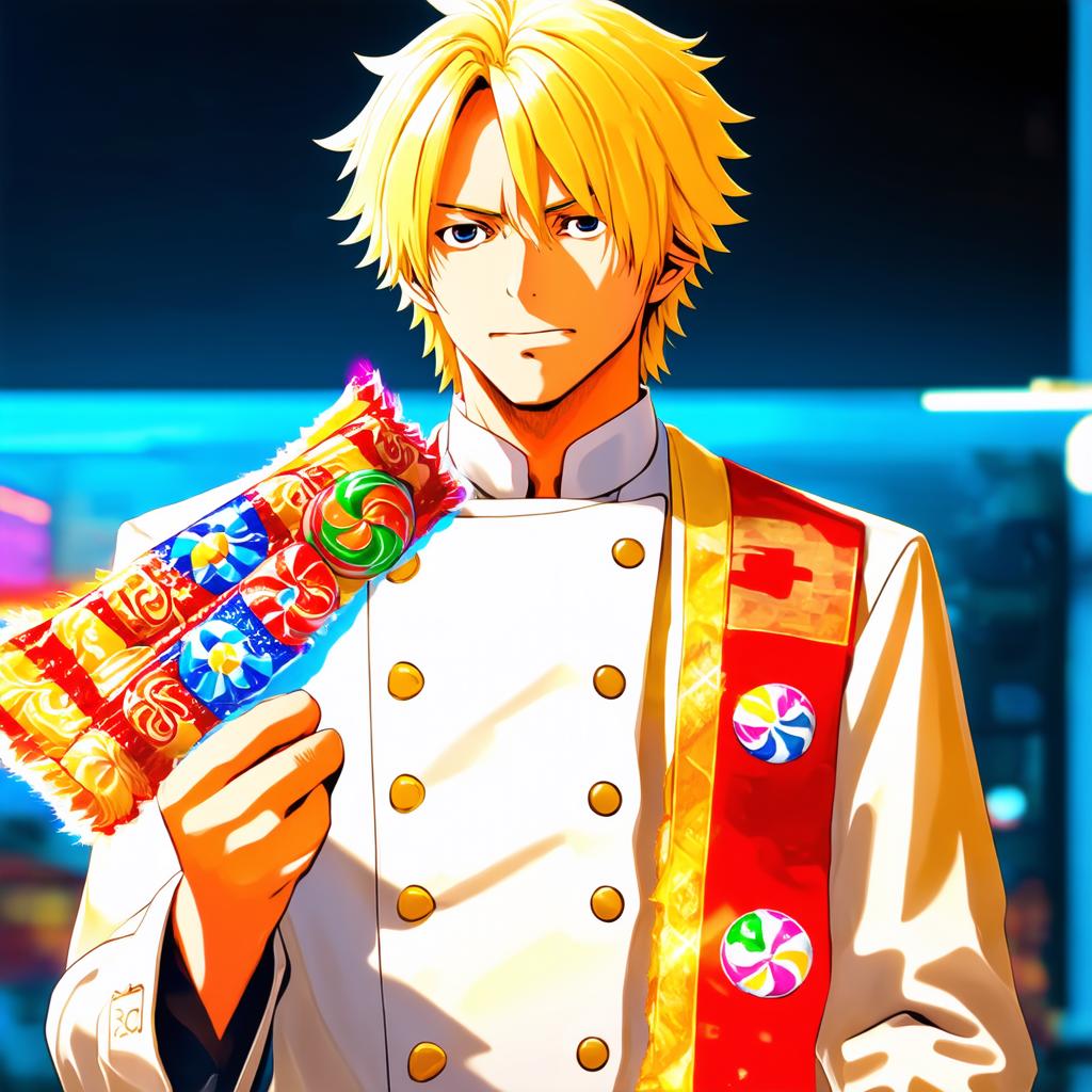 What does the candy scarf do in a one piece game