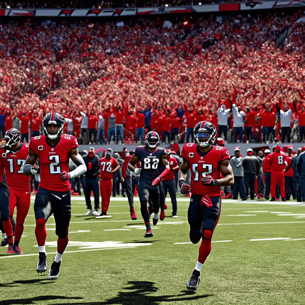 What time is the falcons football game today